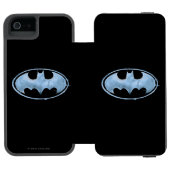 Kaffeebasis Symbol - Blau Incipio iPhone Geldbeutel-Hülle (Folio Geöffnet)