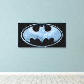 Kaffeebasis Symbol - Blau Leinwanddruck (Insitu (Holzboden))