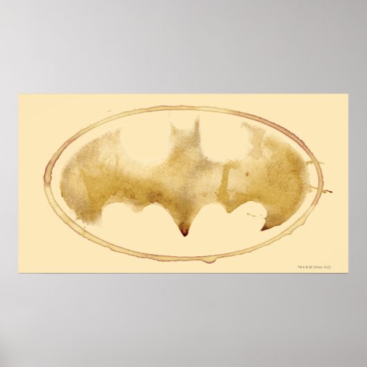 Kaffeebasis-Symbol Poster (Vorne)