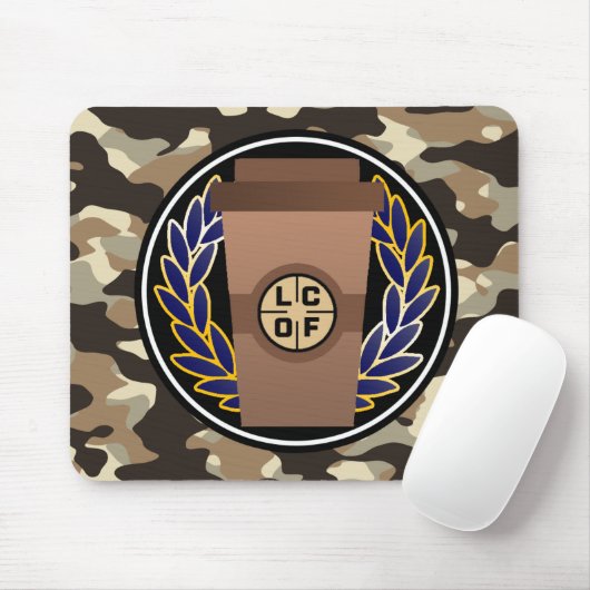 Kaffeebauche - Mauspad (Mit Mouse)