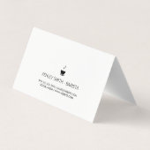 Kaffeebaum | Barista Visitenkarten (Rückseite)