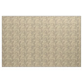 Kaffeebaum Blätter braunes Muster Stoff (Yard (91,4 cm))
