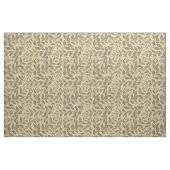 Kaffeebaum Blätter braunes Muster Stoff (Fat Quarter (45,7 x 55,9 cm))
