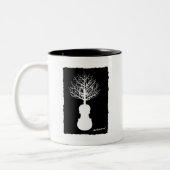 Kaffeebaum-Tasse Zweifarbige Tasse (Links)