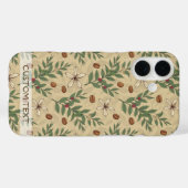 Kaffeebaummuster Case-Mate iPhone Hülle (Rückseite (Horizontal))