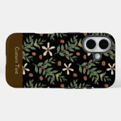 Kaffeebaummuster Case-Mate iPhone Hülle (Rückseite (Horizontal))