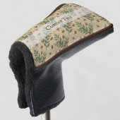 Kaffeebaummuster Golf Headcover (3/4 Vorderseite)
