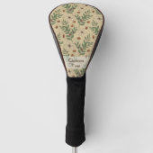 Kaffeebaummuster Golf Headcover (Vorderseite)