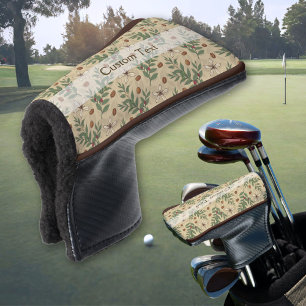 Kaffeebaummuster Golf Headcover