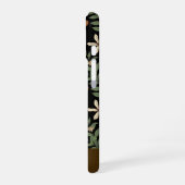 Kaffeebaummuster iPhone 16 Hülle (Linke Seite)