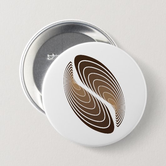 Kaffeebaustrasse Button (Vorne & Hinten)