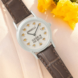 Kaffeebecher Armbanduhr