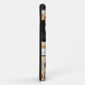 Kaffeebecher auf Creme Case-Mate iPhone Hülle (Hinten/Rechts)