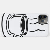 Kaffeebecher Case-Mate iPhone Hülle (Rückseite (Horizontal))