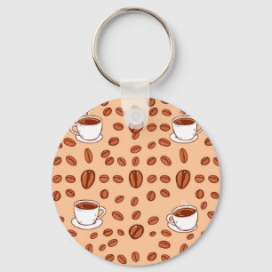 Kaffeebecher Cozy Muster Schlüsselanhänger
