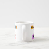 Kaffeebecher Espressotasse (Rückseite)