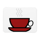 Kaffeebecher Flexible Magnet (Horizontal)