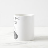 Kaffeebecher 'Hopped Up on Caffeine' Kaffeetasse (Mittel)