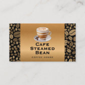 Kaffeebecher | Kaffeebohnen Treuekarte (Vorderseite)