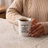 Kaffeebecher 'Kaffeegetriebenes Mütterleben' Kaffeetasse