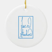 Kaffeebecher Keramik Ornament (Hinten)