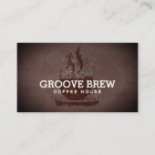 Kaffeebecher | Lochkarte Treuekarte (Vorderseite)