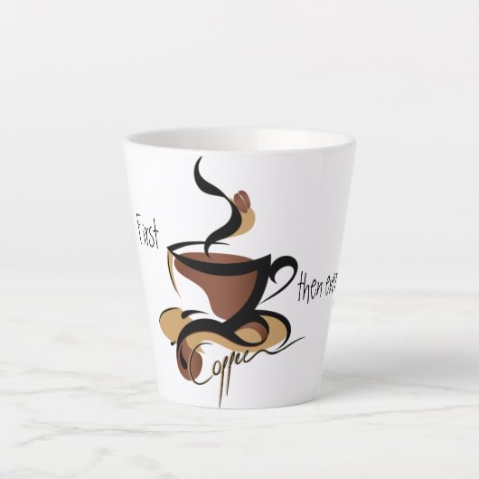 Kaffeebecher Milchtasse (Vorderseite)