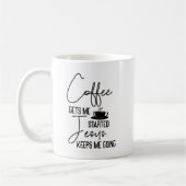 Kaffeebecher mit Bibelvers Kaffeetasse (Links)