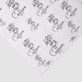 Kaffeebecher mit Geblüht Dampf Seidenpapier (Ausschnitt)