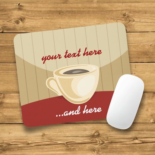 Kaffeebecher Mousepad