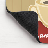 Kaffeebecher Mousepad (Ecke)