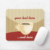 Kaffeebecher Mousepad (Mit Mouse)