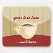 Kaffeebecher Mousepad (Vorne)