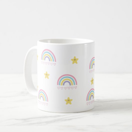 Kaffeebecher oder Teetasse (Vorderseite Links)