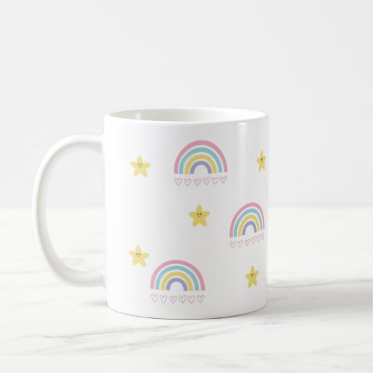 Kaffeebecher oder Teetasse (Links)