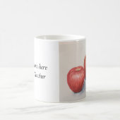 Kaffeebecher oder Teetasse mit Apfel-Design (Mittel)