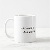 Kaffeebecher oder Teetasse mit Apfel-Design (Links)