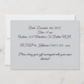 Kaffeebecher Polterabend Einladung (Rückseite)