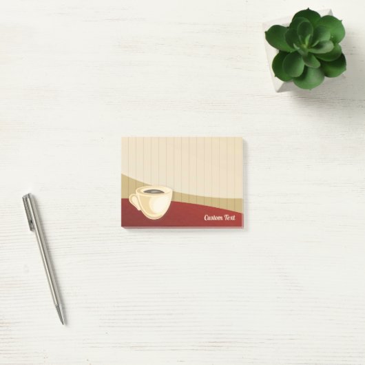 Kaffeebecher Post-it Klebezettel (Büro)