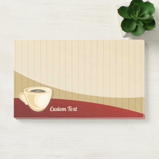 Kaffeebecher Post-it Klebezettel (Büro)