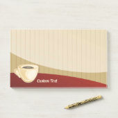 Kaffeebecher Post-it Klebezettel (Auf Schreibtisch)