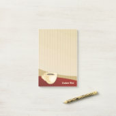 Kaffeebecher Post-it Klebezettel (Auf Schreibtisch)