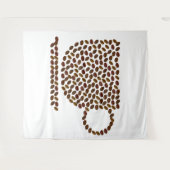 Kaffeebecher Wandteppich (Vorderseite (Horizontal))