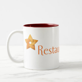 Kaffeebecher Zweifarbige Tasse