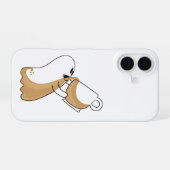 Kaffeebedeckter Geist – Koffein-Chaos iPhone-Hülle iPhone 16 Hülle (Rückseite (Horizontal))