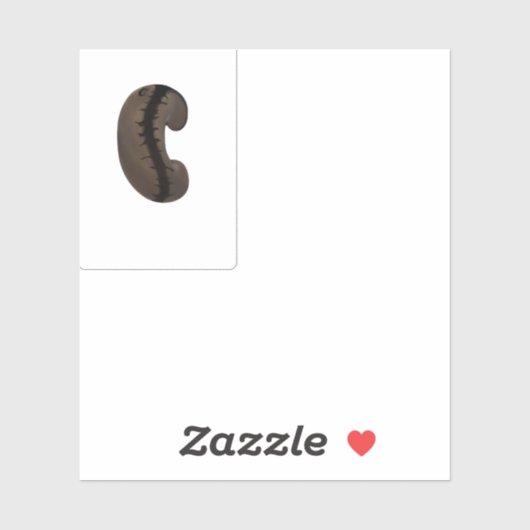 Kaffeebeeraufkleber Aufkleber (Blatt)