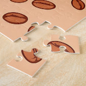 Kaffeebeeren-Tassen Cozy-Muster Puzzle (Seite)