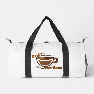 Kaffeebeutel mit Kevin Branded Duffel Bag Duffle Bag