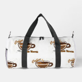 Kaffeebeutel mit Kevin Branded Duffel Bag Duffle Bag (Rückseite)