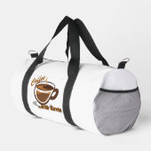 Kaffeebeutel mit Kevin Branded Duffel Bag Duffle Bag (Rechte Ecke)